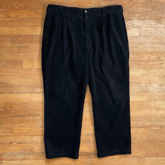 Vintage | Pants | Vintage Mens Double Pleated Corduroy Pants Size 4x28 ...